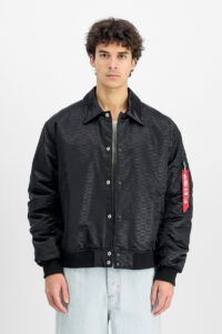 Alpha Industries cazadora Bomber Coach Logo Black
