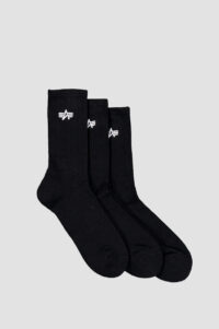 Alpha Industries Calcetines Basic Black