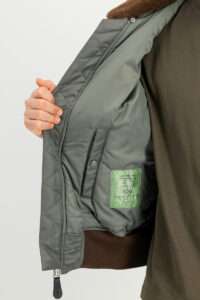 Alpha Industries Cazadora B-15 Intermediate Flight Vintage Green