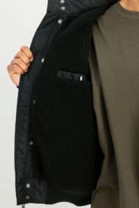Alpha Industries Cazadora M-65Hybrid Sherpa Black