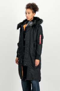 Alpha Industries Long Fishtail Wmn black