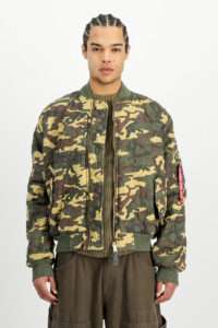 Alpha Industries MA-1 Quilted Camouflage 1