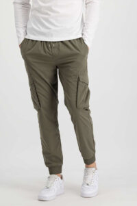 Alpha Industries Pantalon Cargo Jogger color Dark Olive