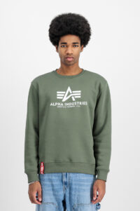 Alpha Industries Sudadera Basica Dark Olive