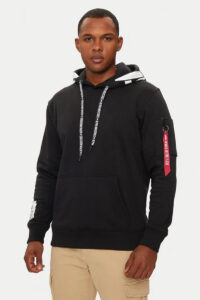 Alpha Industries sudadera con capucha Alpha 126803 Black 1