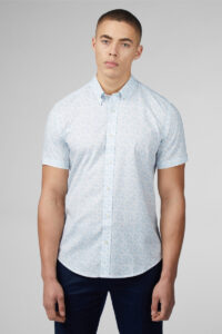 Ben Sherman Camisa optic geo print 0075907 1