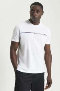 Ben Sherman Camiseta Core Stripe 1012502 White