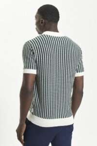 Ben Sherman Polo VERTICAL WAVE 1012382 Snow White