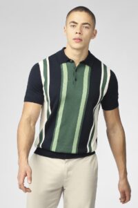 Polo de punto vertical stripe de Ben Sherman