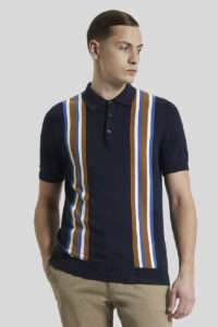 Ben Sherman VERTICAL STRIPE 1012378 Dark Navy