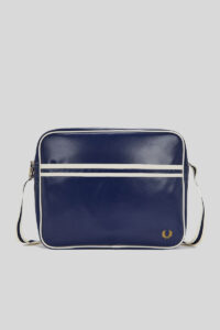 Fred Perry Bolsa de deporte clásica ShoulderL8257D57 Azul 1