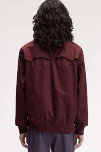 Fred Perry Cazadora Harrington Burdeos