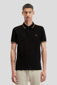 Fred Perry Polo de hombreM3600 U97 Black 1