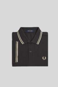 Fred Perry Polo M3600 V56 Anchor Grey : Oatmeal 