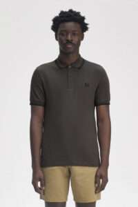 Fred Perry Polo M3600 Verde campo:black U70