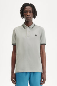 Fred Perry Polo M3600 limestone black R41 1
