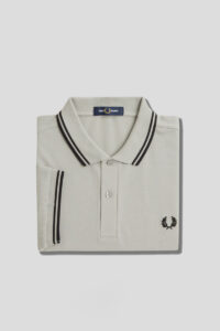Fred Perry Polo M3600 limestone black R41