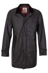 Harrington FR Gabardina Wax Black