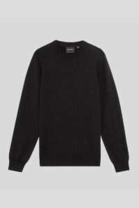 Lyle & Scott Jersey Mesh Logo Black