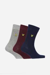 Lyle&Scott Calcetines Angus Wine 1