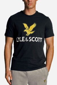 Lyle&Scott Camiseta Printed Black 1
