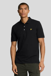 Lyle&Scott Polo Liso Jet Black