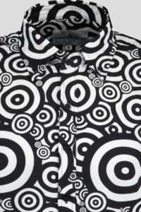 Madcap Camisa manga corta Trip Oz Targets Black-White