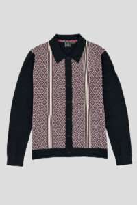 Merc Cardigan Cavern Black