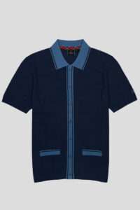 Merc Polo Salop Dark Navy 1