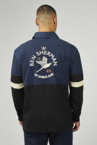 Sudadera Colour Block Rugby 0077629 Dark Navy