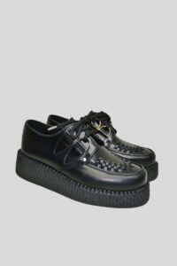 ZAPATO CREEPER PIEL NEGRO