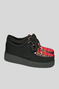 d-ring-creeper-shoe-plain-apron-ante negro tartan