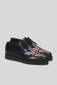 pointed-creeper-lace-shoe-plain-apron-SC-.SC-208-Z178 Union Jack